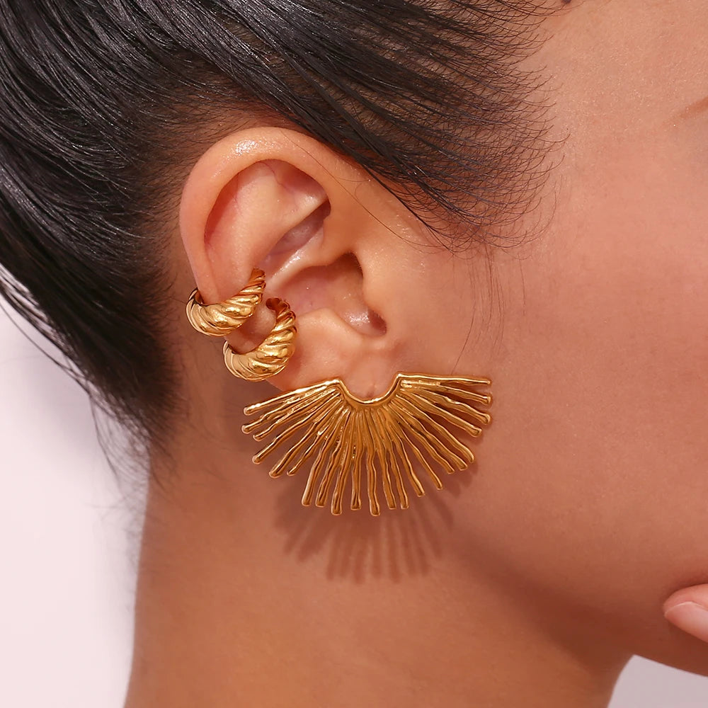 Croissants Ear Cuffs