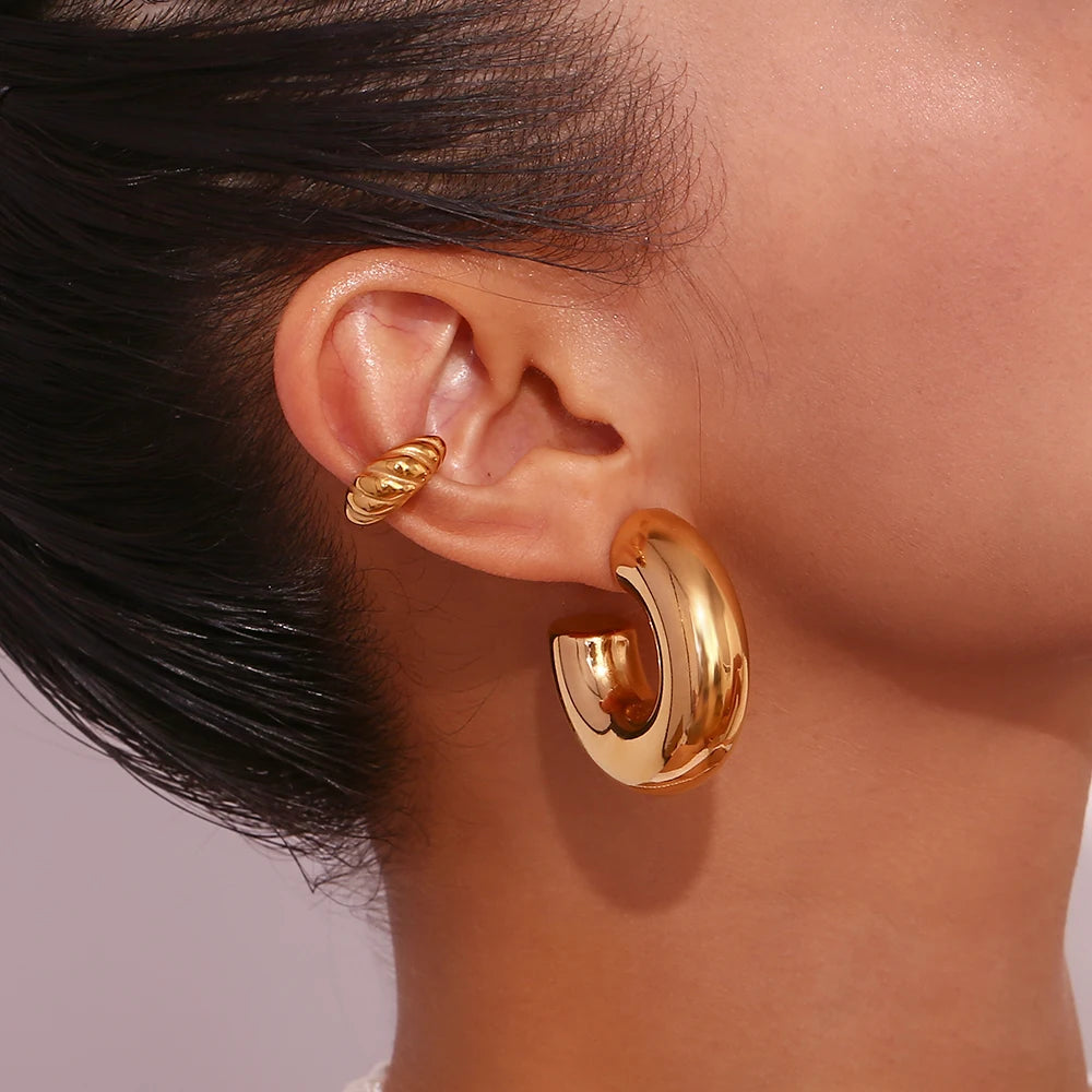 Croissants Ear Cuffs